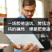 一场胶佬退坑、筹钱治病的骗局,硬是把奥迪双钻骗成了小丑(图2) 一场胶佬退坑、筹钱治病的骗局,硬是把奥迪双钻骗成了小丑(图2)