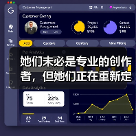 她们未必是专业的创作者，但她们正在重新定义UGC