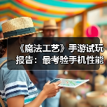 《魔法工艺》手游试玩报告:最考验手机性能的一集(图2) 《魔法工艺》手游试玩报告:最考验手机性能的一集(图2)