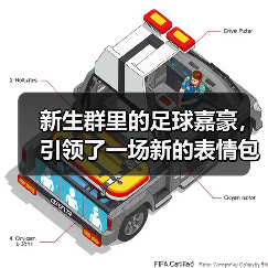 新生群里的足球嘉豪，引领了一场新的表情包公式（图2）