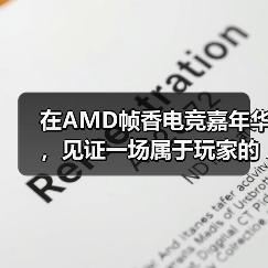 在AMD帧香电竞嘉年华，见证一场属于玩家的硬核狂欢（图4）