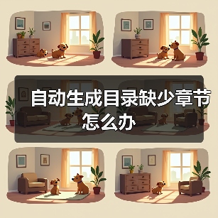 自动生成目录缺少章节怎么办