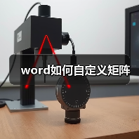 word如何自定义矩阵（图3）