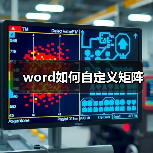 word如何自定义矩阵（图4）