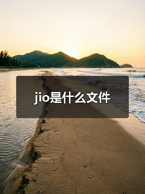 jio是什么文件（图2）