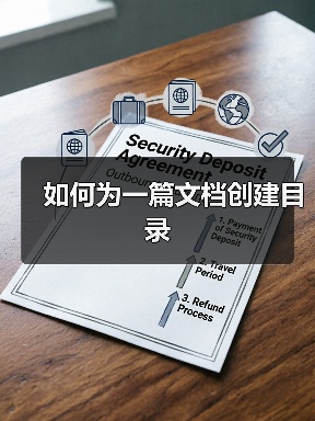 如何为一篇文档创建目录（图4）