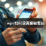 WPS文字设置文档编辑密码步骤详解