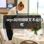 wps如何删除文本虚线框（图2）