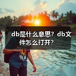 db是什么意思？db文件怎么打开？（图2）