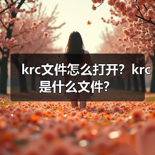 krc文件怎么打开？krc是什么文件？（图2）