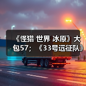 《怪猎 世界 冰原》大包57；《33号远征队》击破史低（图2）