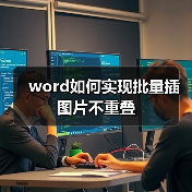 word如何实现批量插图片不重叠（图2）