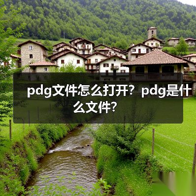 pdg文件怎么打开？pdg是什么文件？（图3）