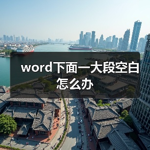 Word文档空白页问题快速解决方法