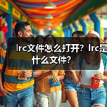 LRC文件如何打开及查看歌词详解