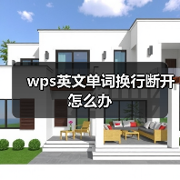 wps英文单词换行断开怎么办（图3）