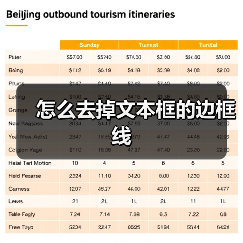 怎么去掉文本框的边框线（图2）