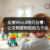 Word文档边框添加方法全解析：文字与页面技巧
