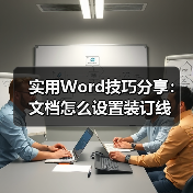 实用Word技巧分享：文档怎么设置装订线（图3）