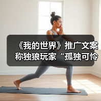 《我的世界》新广告遭批评 误伤孤独玩家群体