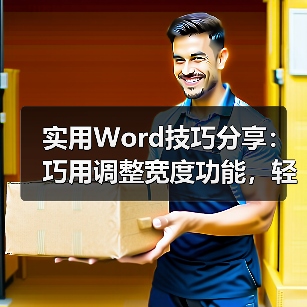 实用Word技巧分享：巧用调整宽度功能，轻松使文字对齐（图2）