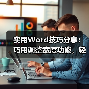 实用Word技巧分享：巧用调整宽度功能，轻松使文字对齐（图4）