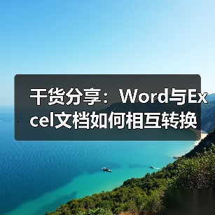 Word与Excel互转技巧：告别格式混乱提升效率