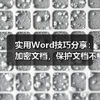 Word文档加密技巧：三种方法保护隐私安全