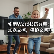 实用Word技巧分享：加密文档，保护文档不被他人查看！（图3）