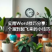 实用Word技巧分享：8个溜到起飞来的小技巧，提升工作效率！（图3）
