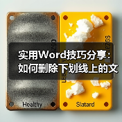 实用Word技巧分享：如何删除下划线上的文字（图3）