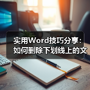 实用Word技巧分享：如何删除下划线上的文字（图4）