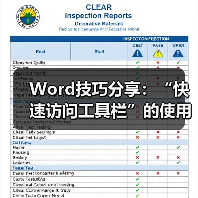 Word技巧分享：“快速访问工具栏”的使用技巧（二）（图2）