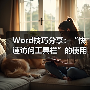 Word技巧分享：“快速访问工具栏”的使用技巧（二）（图4）