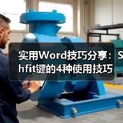 实用Word技巧分享：Shfit键的4种使用技巧（图2）