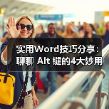 实用Word技巧分享：聊聊 Alt 键的4大妙用！（图2）