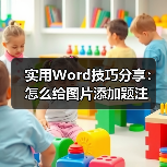 实用Word技巧分享:怎么给图片添加题注(图4) 实用Word技巧分享:怎么给图片添加题注(图4)