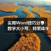 实用Word技巧分享：数字大小写、转繁体字、打生僻字、分数、上下标输入（图4）