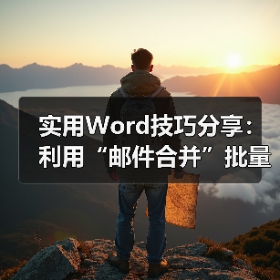 实用Word技巧分享：利用“邮件合并”批量制作信封（图4）
