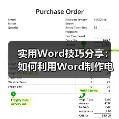 Word制作电子公章简单方法 打印盖章无需第三方工具