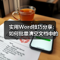 Word批量删除英文技巧 查找替换高效删除方法