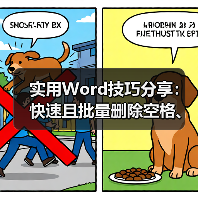 Word快速删除空格空行技巧，干净整洁排版指南