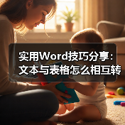实用Word技巧分享：文本与表格怎么相互转换（图4）
