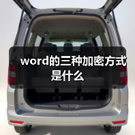 word的三种加密方式是什么(图3) word的三种加密方式是什么(图3)