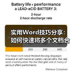 实用Word技巧分享：如何快速将多个文档合并为一个文档（图4）