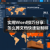 实用Word技巧分享:怎么跨文档快速复制样式(图4) 实用Word技巧分享:怎么跨文档快速复制样式(图4)
