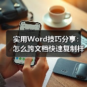 实用Word技巧分享:怎么跨文档快速复制样式(图3) 实用Word技巧分享:怎么跨文档快速复制样式(图3)