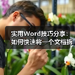 实用Word技巧分享:如何快速将一个文档拆分为多个文档?(图4) 实用Word技巧分享:如何快速将一个文档拆分为多个文档?(图4)