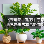 宝可梦官网新页面引猜测 或为系列新作
