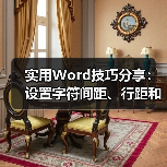 实用Word技巧分享：设置字符间距、行距和段落间距（图2）